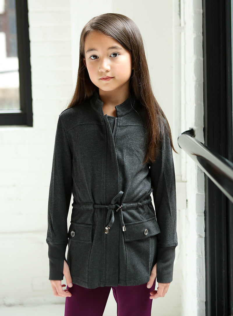 Cargo Jacket Dark Grey – Move Society